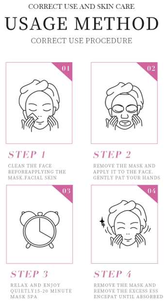 Bioaqua Plant Mask 8pc